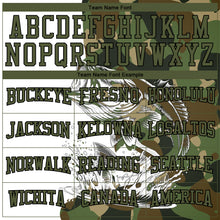 Load image into Gallery viewer, Custom Stitched Camo Olive-Black 3D Largemouth Bass Fish Fishing Sports Pullover Sweatshirt Hoodie