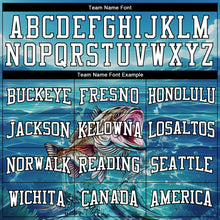 Load image into Gallery viewer, Custom Stitched Lakes Blue White-Black 3D Smallmouth Bass Fish Fishing Sports Pullover Sweatshirt Hoodie