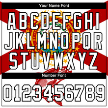 Load image into Gallery viewer, Custom Stitched White Red-Black 3D Atlantic Salmon Fish Fishing Sports Pullover Sweatshirt Hoodie