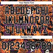 Load image into Gallery viewer, Custom Texas Orange Black-White 3D Halloween Performance T-Shirt
