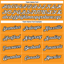 Load image into Gallery viewer, Custom Bay Orange White-Black 3D Halloween Performance T-Shirt