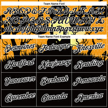 Load image into Gallery viewer, Custom Black White 3D Halloween Performance T-Shirt