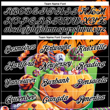 Load image into Gallery viewer, Custom Black White 3D Halloween Performance T-Shirt