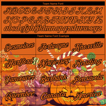 Load image into Gallery viewer, Custom Texas Orange Black 3D Halloween Performance T-Shirt