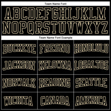 Load image into Gallery viewer, Custom Stitched Black Cream 3D Pattern Design Gradient Square Shape Sports Pullover Sweatshirt Hoodie