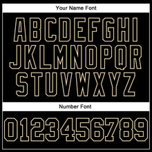 Load image into Gallery viewer, Custom Stitched Black Cream 3D Pattern Design Gradient Square Shape Sports Pullover Sweatshirt Hoodie