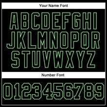 Load image into Gallery viewer, Custom Stitched Black Pea Green 3D Pattern Design Gradient Square Shape Sports Pullover Sweatshirt Hoodie