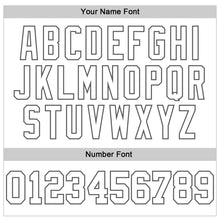 Load image into Gallery viewer, Custom Stitched White Steel Gray 3D Pattern Design Gradient Square Shape Sports Pullover Sweatshirt Hoodie