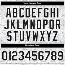 Load image into Gallery viewer, Custom Camo Black-White 3D Arctic Camouflage Authentic Baseball Jersey