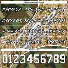 Load image into Gallery viewer, Custom Camo White-Black 3D Fish Hook Skull Fishing Sports Pullover Sweatshirt Salute To Service Hoodie