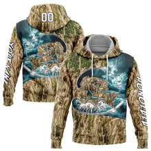 Load image into Gallery viewer, Custom City Cream White-Black 3D Smallmouth Bass Fish Fishing Sports Pullover Sweatshirt Hoodie