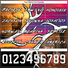 Load image into Gallery viewer, Custom Black White 3D Deer Hunting Sports Pullover Sweatshirt Hoodie