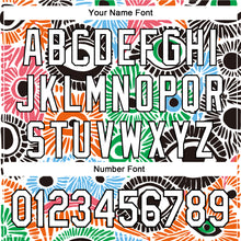 Load image into Gallery viewer, Custom Stitched White Black 3D Pattern Design Evil Eyes Sports Pullover Sweatshirt Hoodie