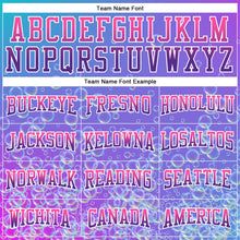 Load image into Gallery viewer, Custom Stitched Purple Pink-White Fade 3D Pattern Design Colorful Bubbles Sports Pullover Sweatshirt Hoodie