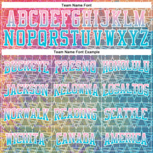 Load image into Gallery viewer, Custom Stitched Shadow Blue Light Pink-Ice Blue Fade 3D Pattern Design Geometric Triangle Shapes Sports Pullover Sweatshirt Hoodie