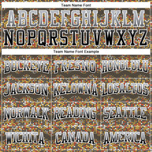 Load image into Gallery viewer, Custom Stitched Brown Gray-Black Fade 3D Pattern Design Colorful Circle Shapes Sports Pullover Sweatshirt Hoodie