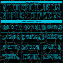 Load image into Gallery viewer, Custom Stitched Black Lakes Blue 3D Bowling Ball Sports Pullover Sweatshirt Hoodie