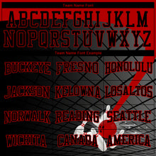 Load image into Gallery viewer, Custom Black Red 3D Bowling Sports Pullover Sweatshirt Hoodie