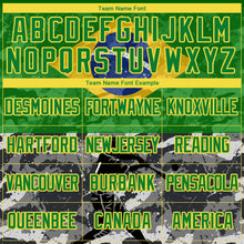 Load image into Gallery viewer, Custom Camo Grass Green-Yellow 3D Brasil Brazilian Flag Sports Pullover Sweatshirt Salute To Service Hoodie