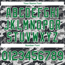 Load image into Gallery viewer, Custom Camo Kelly Green-White 3D Mexico Mexican Flag Sports Pullover Sweatshirt Salute To Service Hoodie