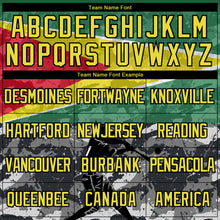 Load image into Gallery viewer, Custom Camo Light Yellow-Black 3D Guyana Flag Sports Pullover Sweatshirt Salute To Service Hoodie