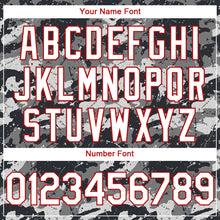 Load image into Gallery viewer, Custom Camo White-Red 3D Belize Belizean Flag Sports Pullover Sweatshirt Salute To Service Hoodie