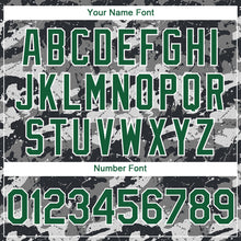 Load image into Gallery viewer, Custom Camo Kelly Green-White 3D Suriname Surinamese Flag Sports Pullover Sweatshirt Salute To Service Hoodie