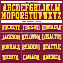 Load image into Gallery viewer, Custom Stitched Camo Yellow Crimson-Black 3D Sports Pullover Sweatshirt Salute To Service Hoodie