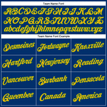 Load image into Gallery viewer, Custom Stitched US Navy Blue Gold-Kelly Green Christmas 3D Sports Pullover Sweatshirt Hoodie