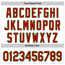 Load image into Gallery viewer, Custom Stitched White Red-Grass Green Christmas 3D Sports Pullover Sweatshirt Hoodie