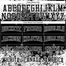 Load image into Gallery viewer, Custom Stitched Black White Christmas Snowflakes 3D Sports Pullover Sweatshirt Hoodie