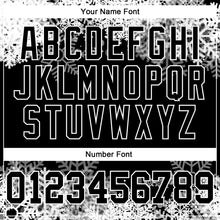 Load image into Gallery viewer, Custom Stitched Black White Christmas Snowflakes 3D Sports Pullover Sweatshirt Hoodie