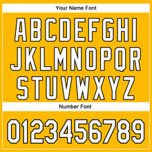 Load image into Gallery viewer, Custom Stitched Yellow White-Black 3D Pattern Design Pug Dog Sports Pullover Sweatshirt Hoodie