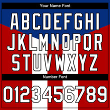 Load image into Gallery viewer, Custom Red Royal-Black 3D Puerto Rico Puerto Rican Flag Sports Pullover Sweatshirt Hoodie