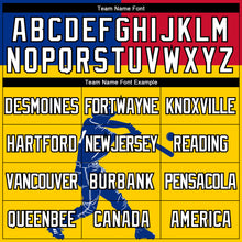 Load image into Gallery viewer, Custom Gold Royal Red-Black 3D Colombia Colombian Flag Sports Pullover Sweatshirt Hoodie