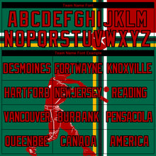 Load image into Gallery viewer, Custom Kelly Green Red Gold-Black 3D Dominic Dominican Flag Sports Pullover Sweatshirt Hoodie