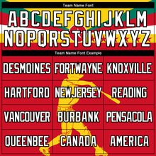 Load image into Gallery viewer, Custom Red Gold-Black 3D Grenada Grenadian Flag Sports Pullover Sweatshirt Hoodie