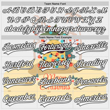 Load image into Gallery viewer, Custom White Black 3D Funny Christmas Authentic Baseball Jersey