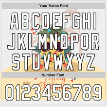 Load image into Gallery viewer, Custom White Black 3D Funny Christmas Authentic Baseball Jersey