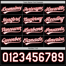 Load image into Gallery viewer, Custom Black White-Red 3D Love Heart Valentine's Day Authentic Baseball Jersey