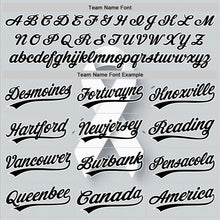 Load image into Gallery viewer, Custom Gray Black White 3D Lung Cancer Ribbon Authentic Baseball Jersey