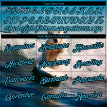 Load image into Gallery viewer, Custom Panther Blue Black 3D Pattern Design Extreme Sport Cartoon Animal Bear Surfing Performance T-Shirt