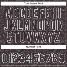 Load image into Gallery viewer, Custom Brown White 3D Pattern Design Tool Screw Labor Day Performance T-Shirt