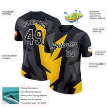 Load image into Gallery viewer, Custom Black White 3D Esports Performance T-Shirt