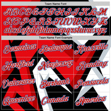 Load image into Gallery viewer, Custom Black Red-Royal 3D Esports Performance T-Shirt