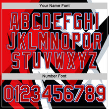 Load image into Gallery viewer, Custom Black Red-Royal 3D Esports Performance T-Shirt