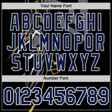 Load image into Gallery viewer, Custom Black Navy-White 3D Esports Performance T-Shirt