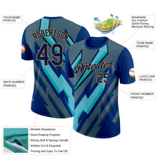 Load image into Gallery viewer, Custom US Navy Blue Navy-Old Gold 3D Esports Performance T-Shirt