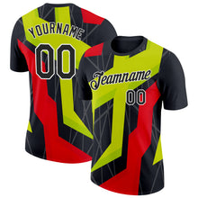 Load image into Gallery viewer, Custom Black White 3D Esports Performance T-Shirt