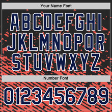 Load image into Gallery viewer, Custom Black Navy-Medium Pink 3D Esports Performance T-Shirt